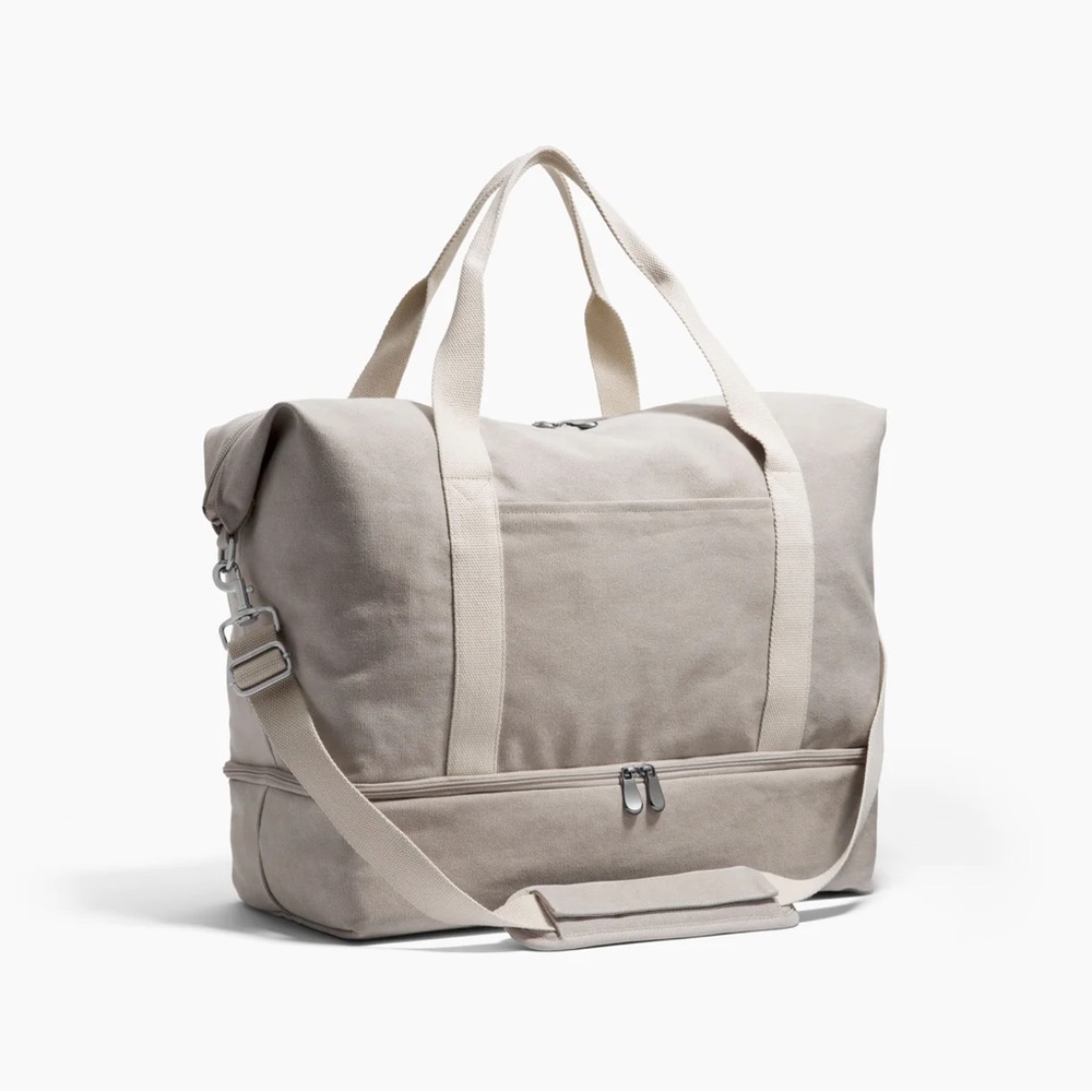 NWT LO & SONS The Catalina Deluxe Large Weekender Bag Dove Gray